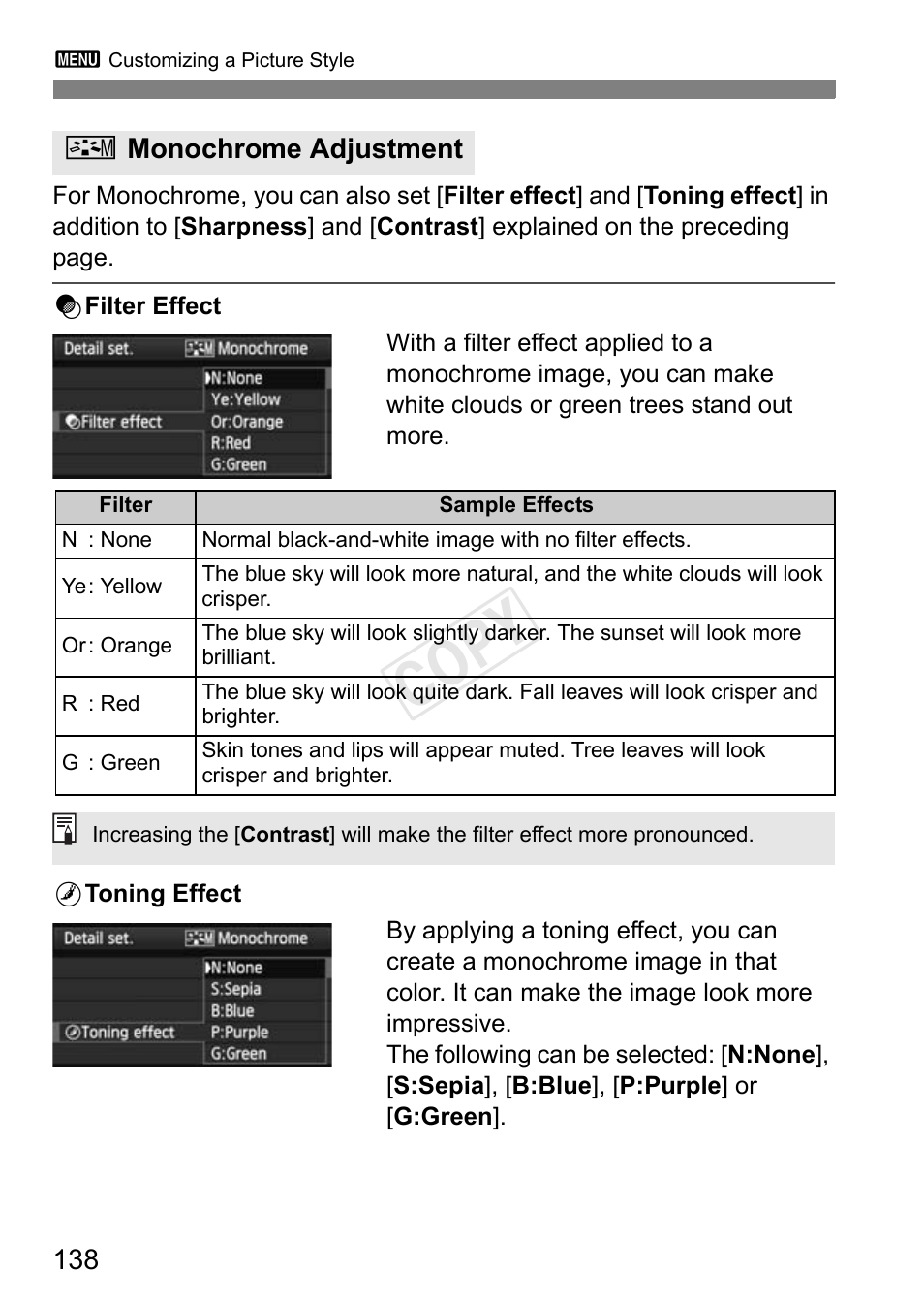 Cop y | Canon EOS-1D C User Manual | Page 138 / 420