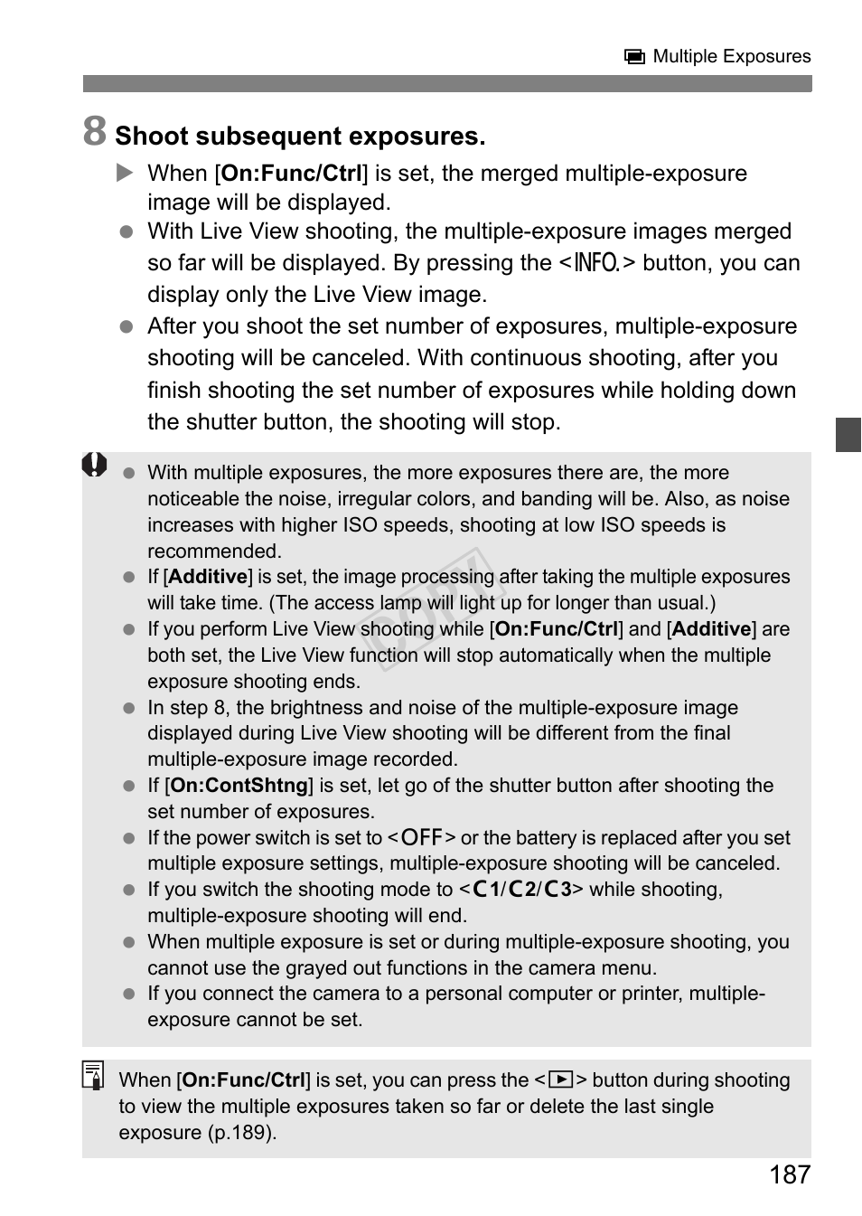 Cop y | Canon EOS-1D C User Manual | Page 187 / 420