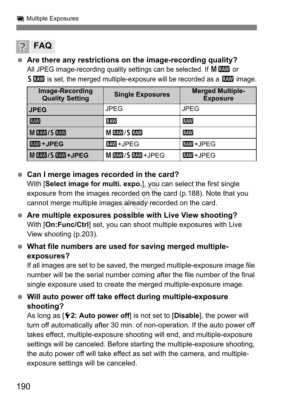 Cop y | Canon EOS-1D C User Manual | Page 190 / 420