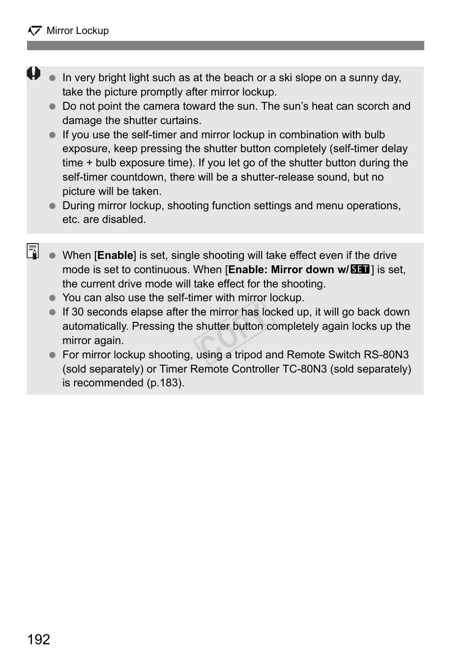 Cop y | Canon EOS-1D C User Manual | Page 192 / 420