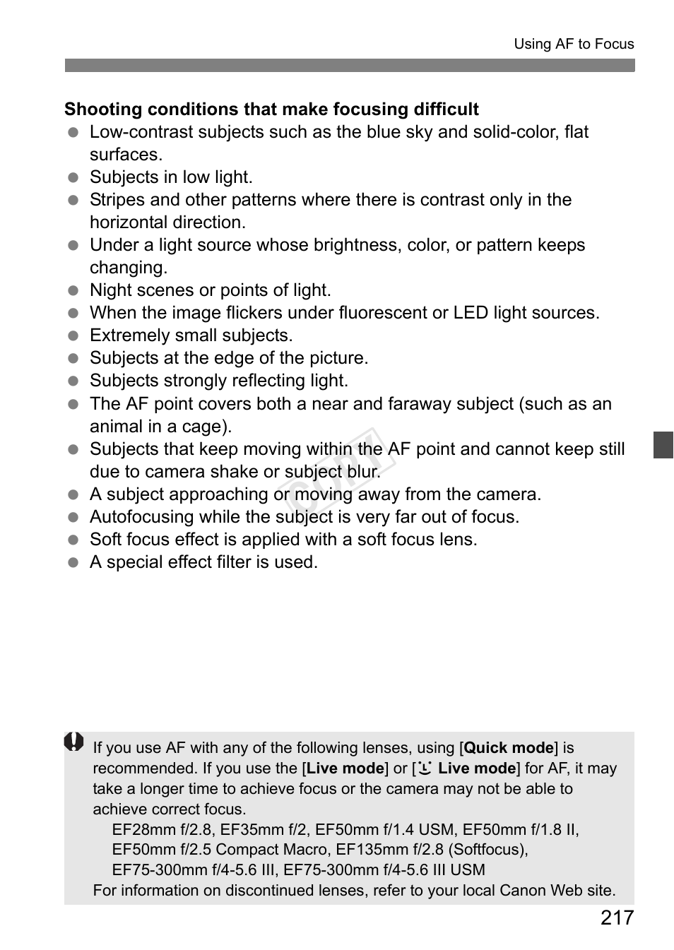 Cop y | Canon EOS-1D C User Manual | Page 217 / 420