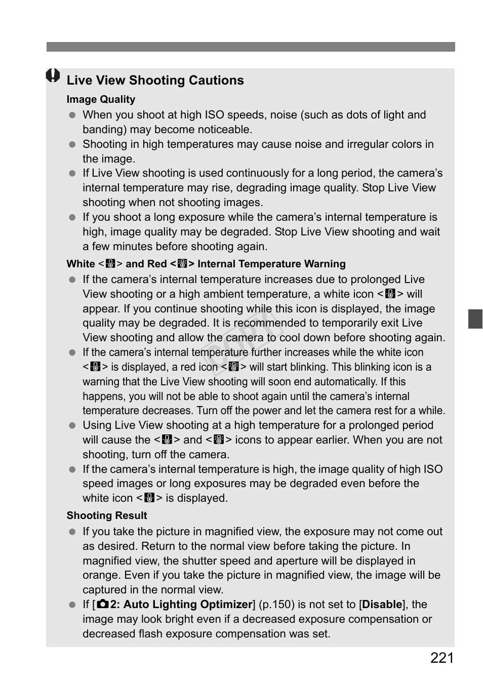 Cop y | Canon EOS-1D C User Manual | Page 221 / 420