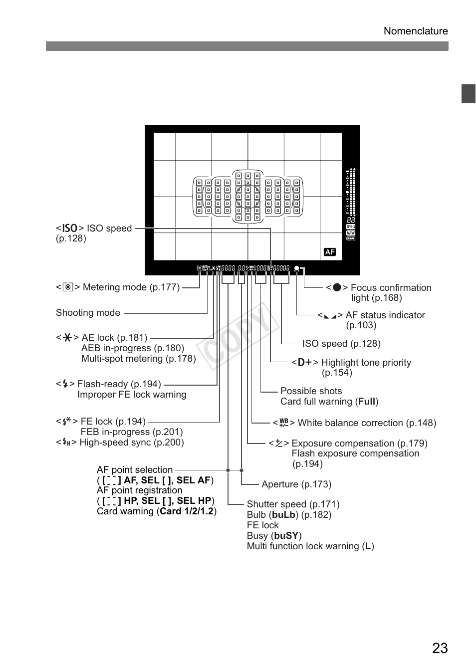 Cop y | Canon EOS-1D C User Manual | Page 23 / 420
