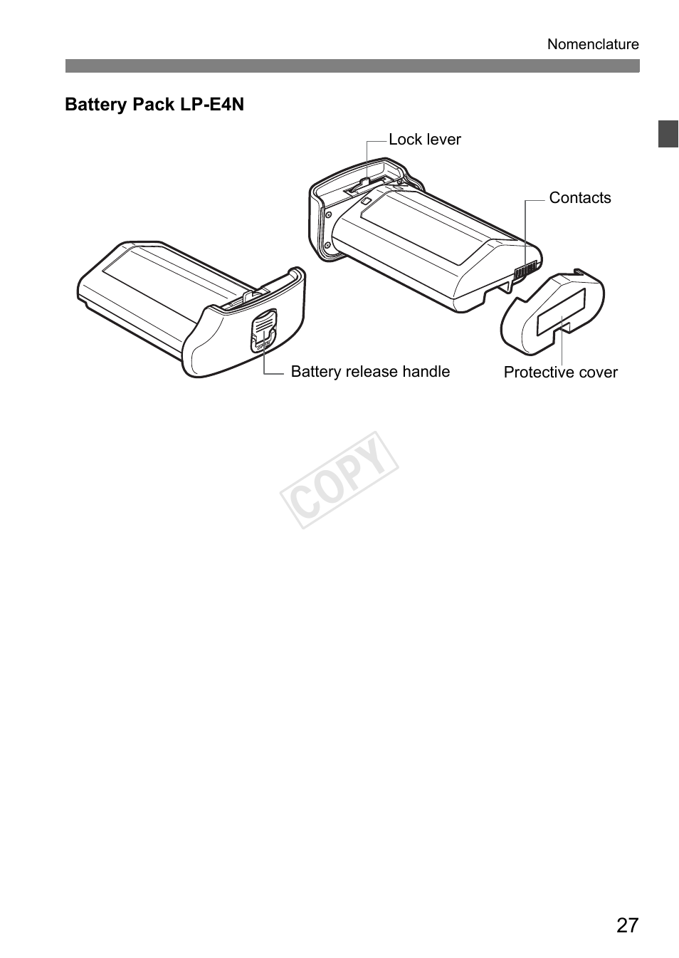 Cop y | Canon EOS-1D C User Manual | Page 27 / 420