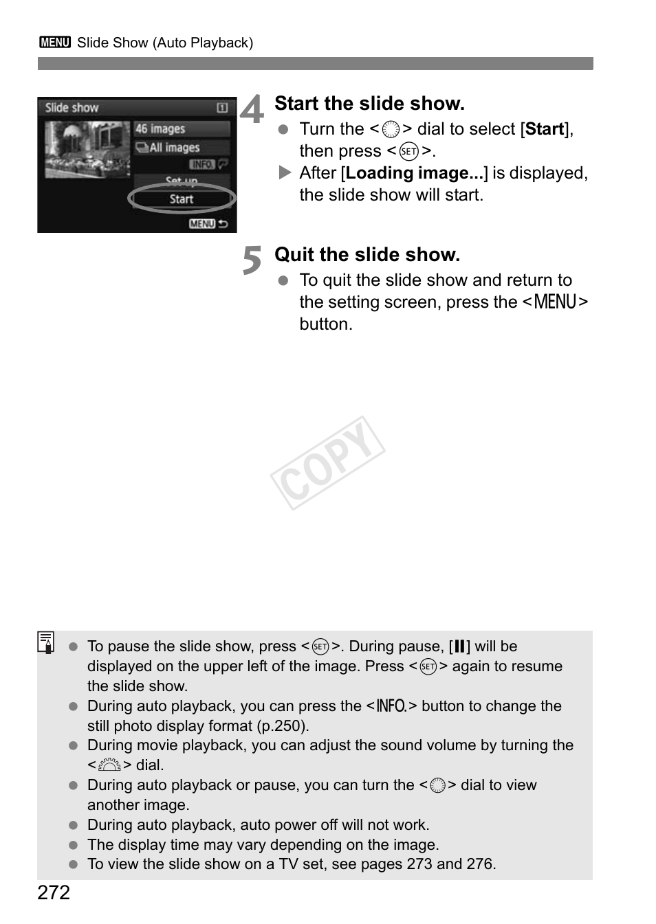 Cop y | Canon EOS-1D C User Manual | Page 272 / 420