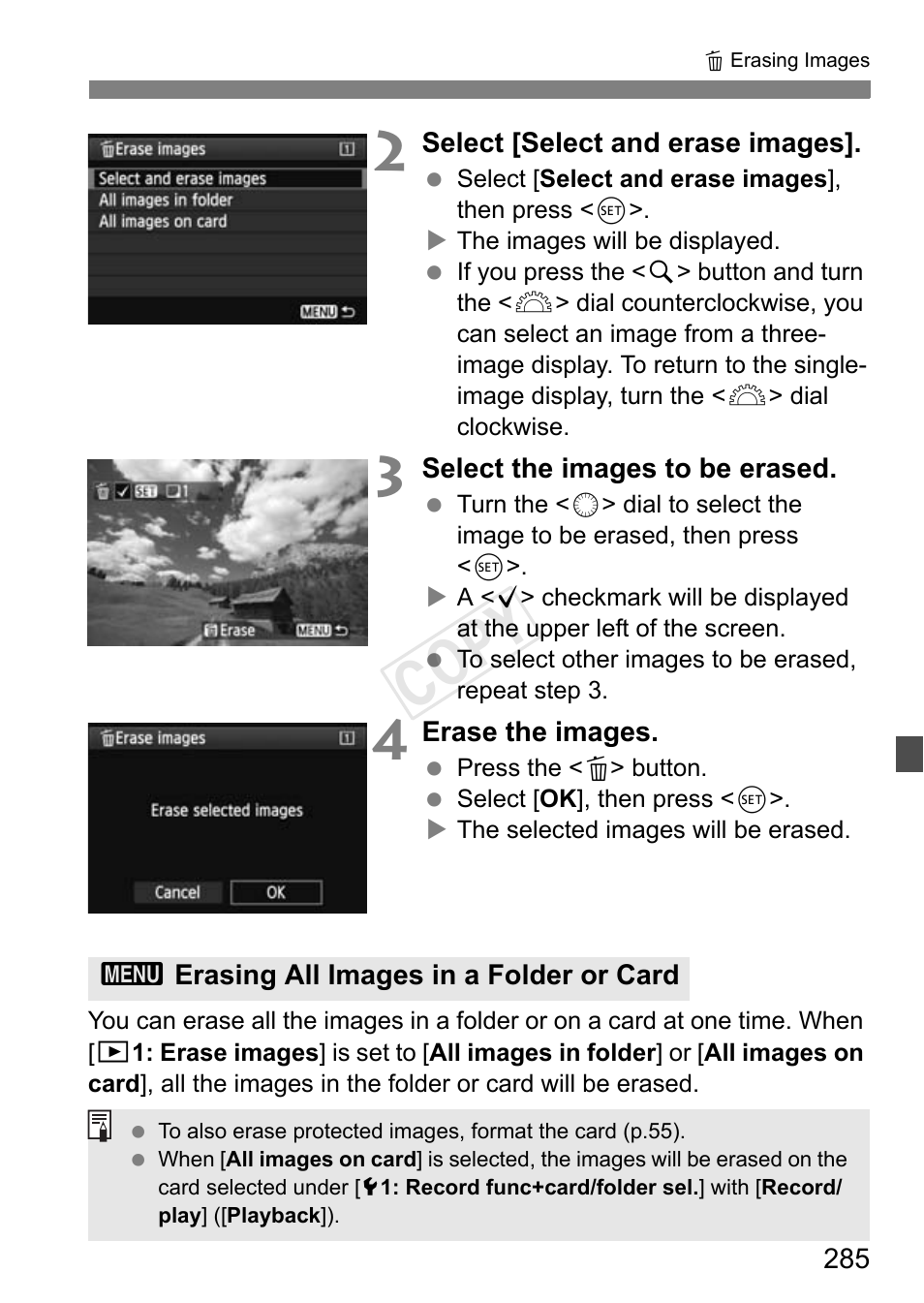 Cop y | Canon EOS-1D C User Manual | Page 285 / 420