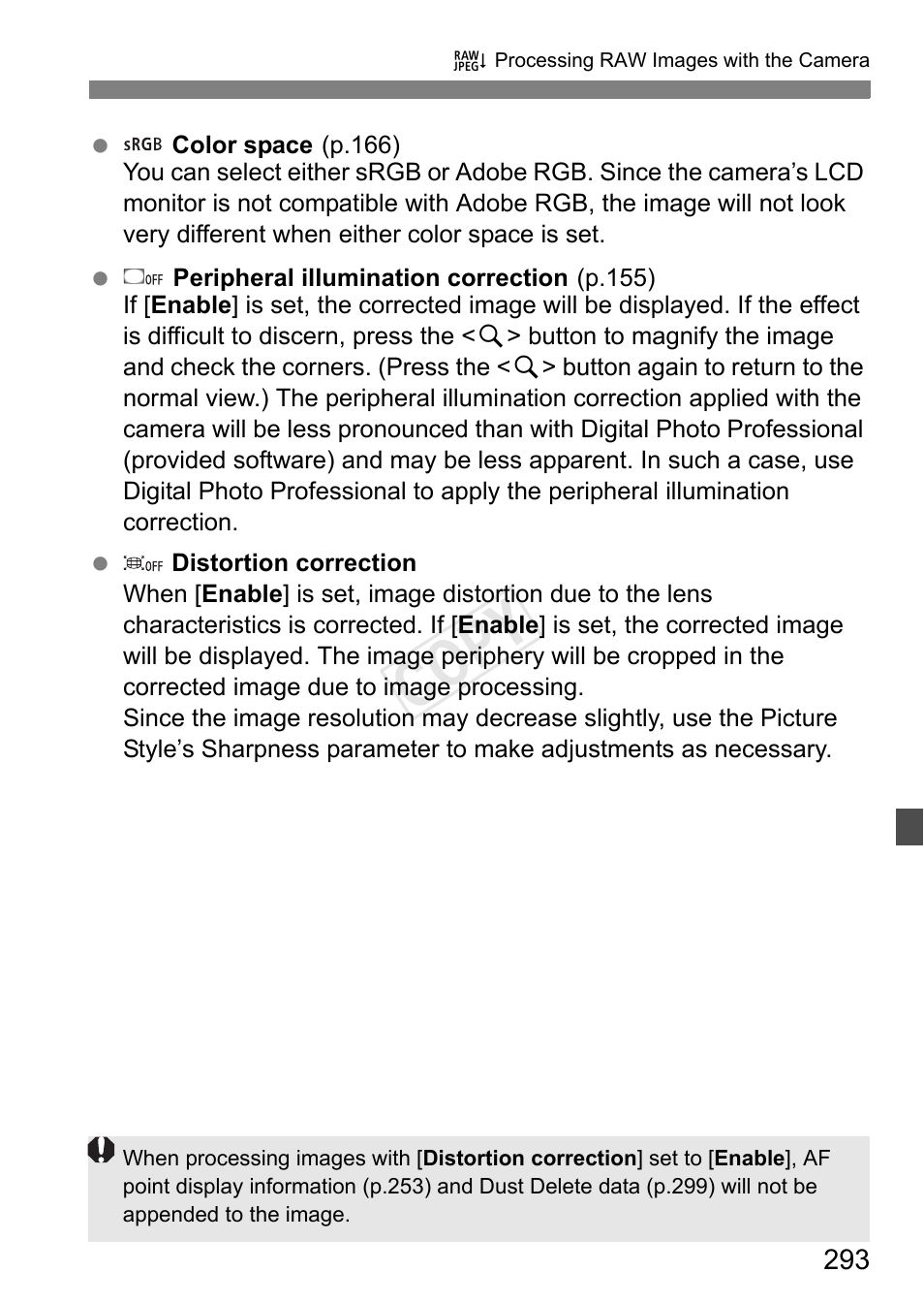 Cop y | Canon EOS-1D C User Manual | Page 293 / 420