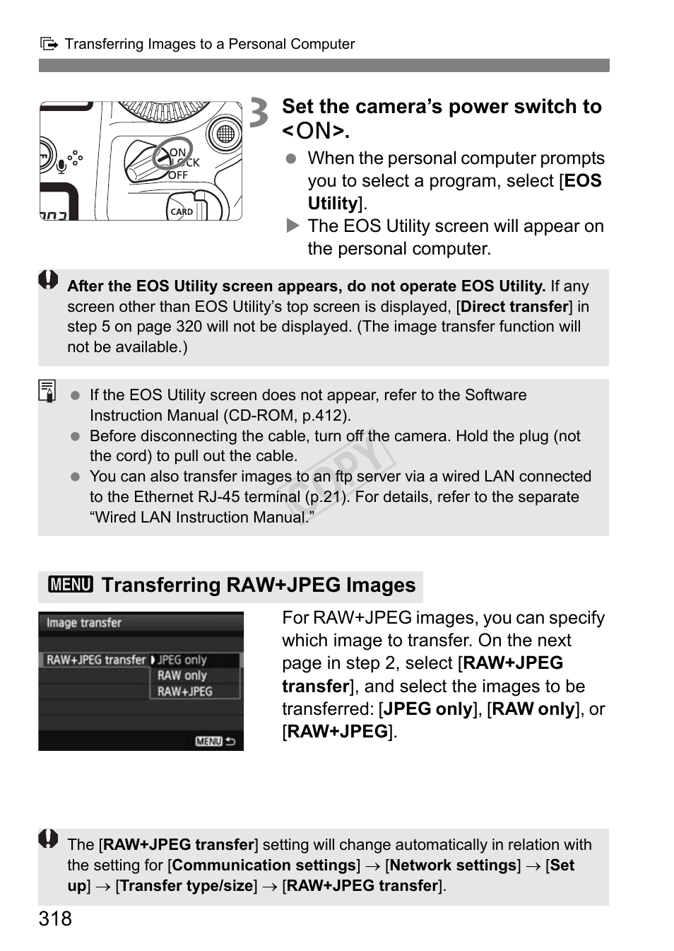 Cop y | Canon EOS-1D C User Manual | Page 318 / 420