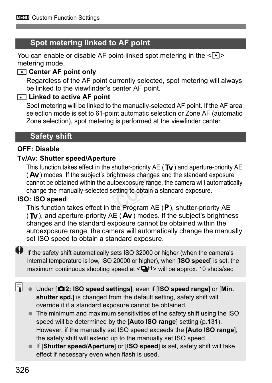 P.326, Cop y | Canon EOS-1D C User Manual | Page 326 / 420