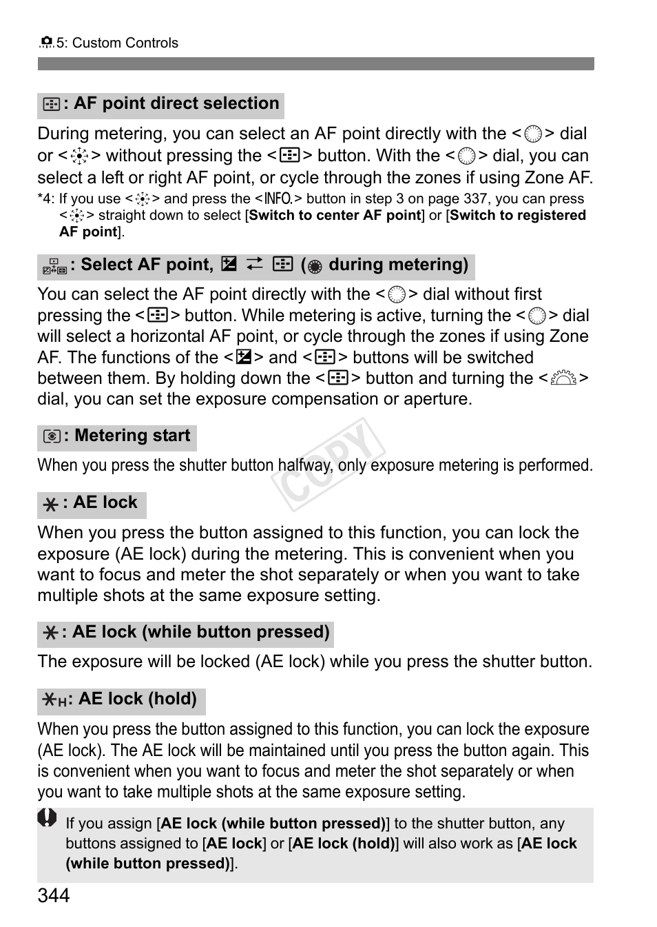 Cop y | Canon EOS-1D C User Manual | Page 344 / 420