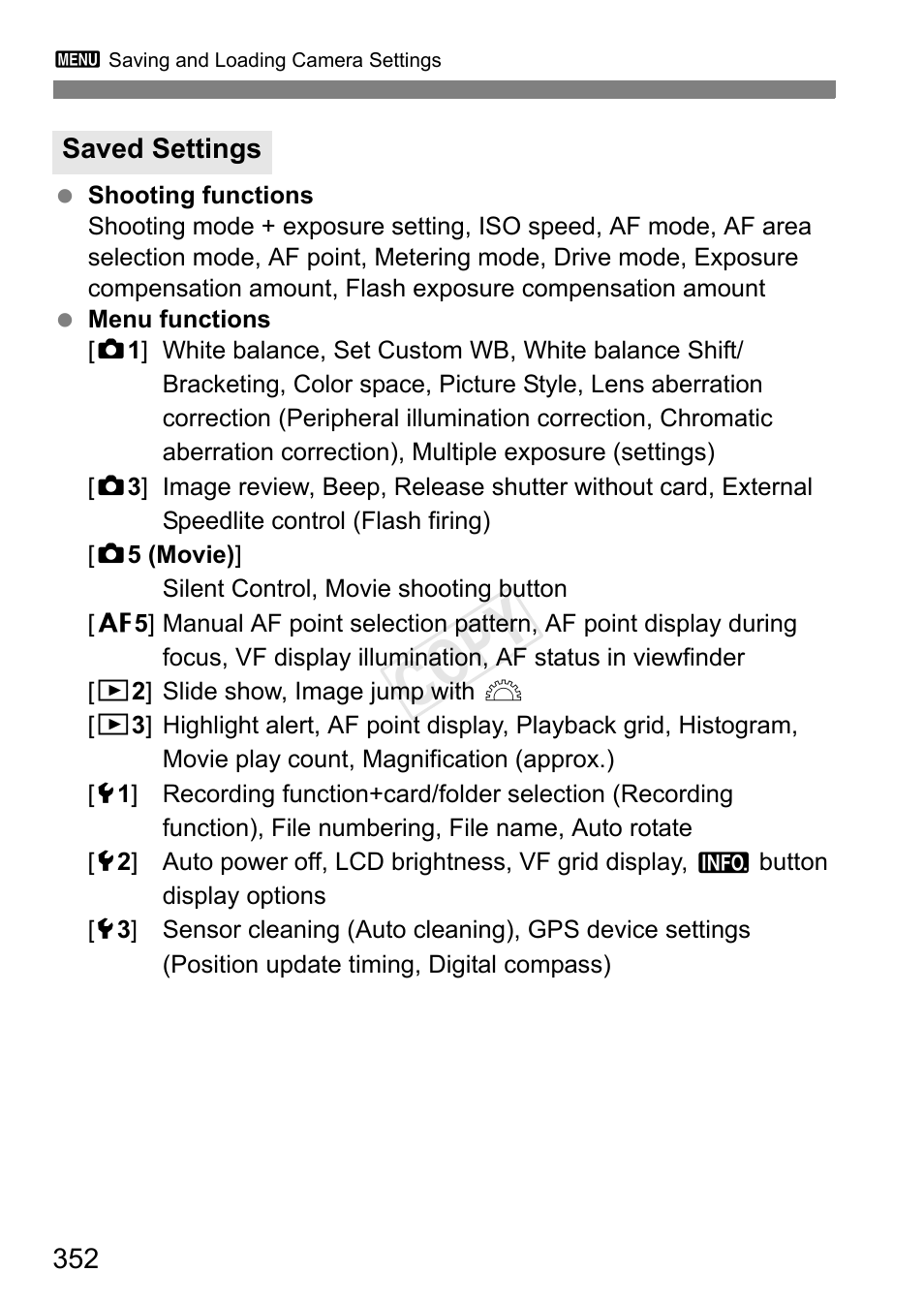 Cop y | Canon EOS-1D C User Manual | Page 352 / 420