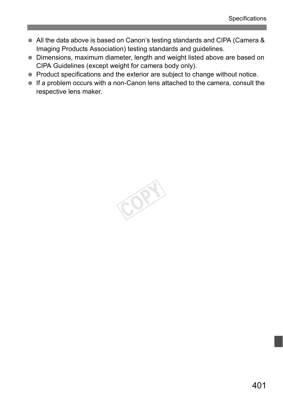 Cop y | Canon EOS-1D C User Manual | Page 401 / 420