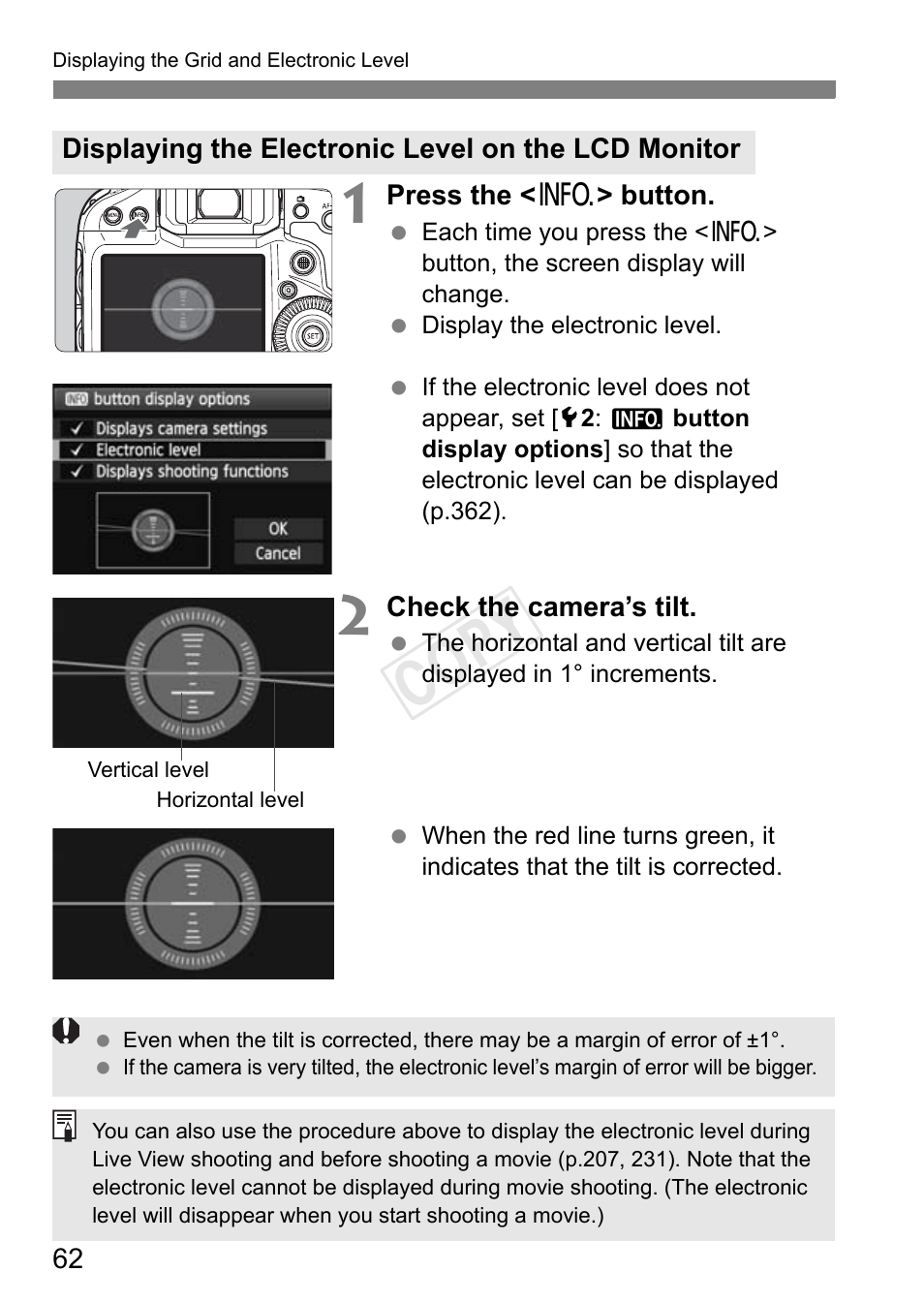 Cop y | Canon EOS-1D C User Manual | Page 62 / 420