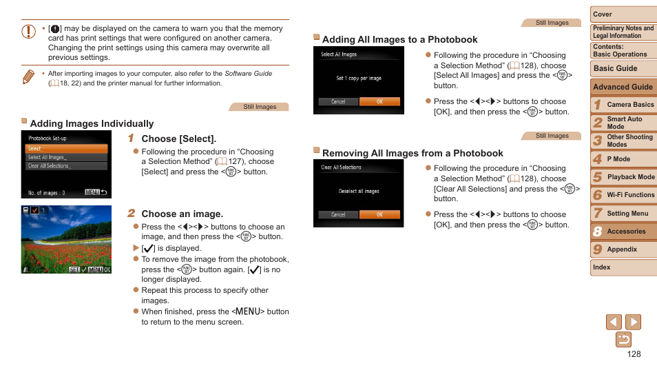 Canon PowerShot ELPH 115 IS User Manual | Page 128 / 151