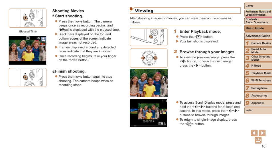 Canon PowerShot ELPH 115 IS User Manual | Page 16 / 151