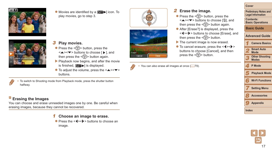 Canon PowerShot ELPH 115 IS User Manual | Page 17 / 151