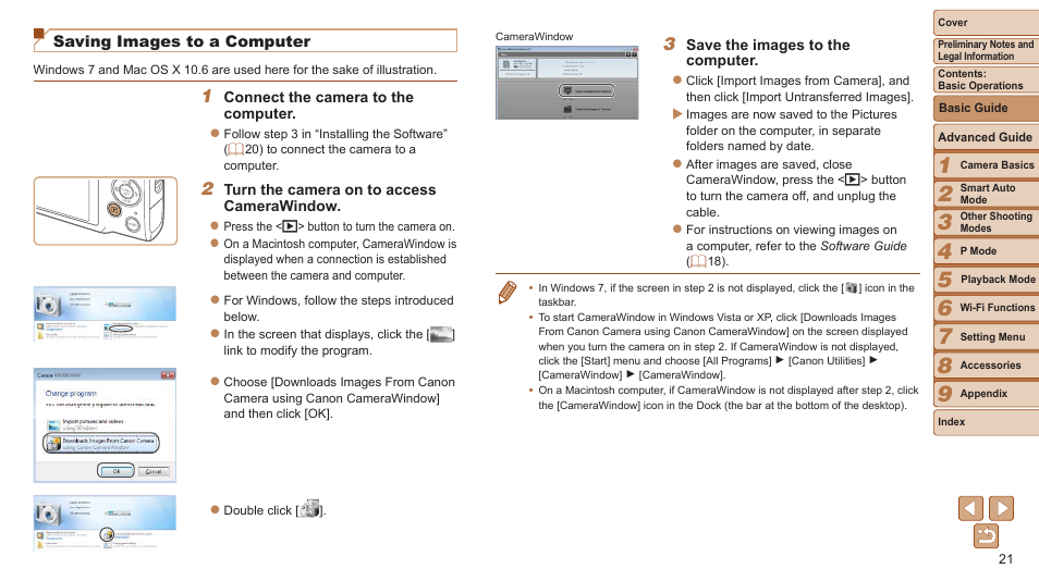 Canon PowerShot ELPH 115 IS User Manual | Page 21 / 151