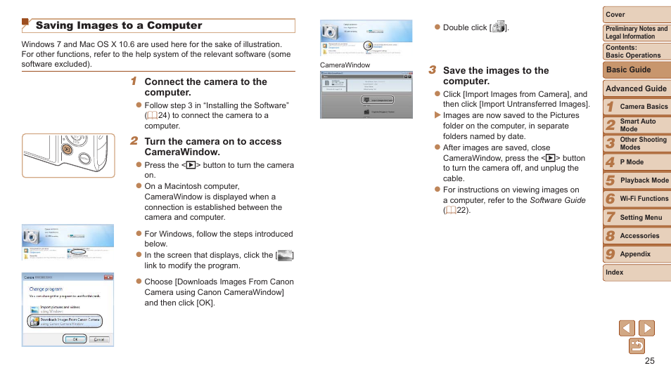 Canon PowerShot ELPH 115 IS User Manual | Page 25 / 151
