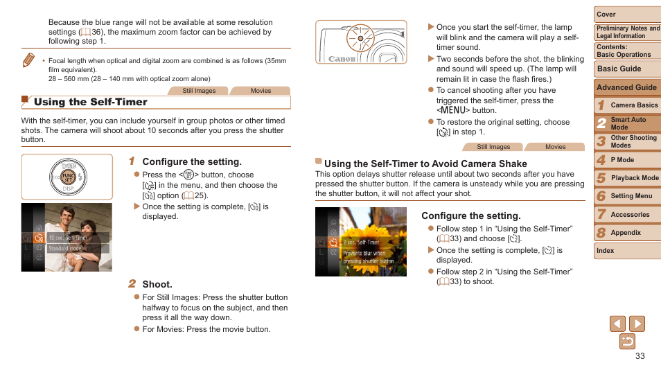 Canon PowerShot A2500 User Manual | Page 33 / 109