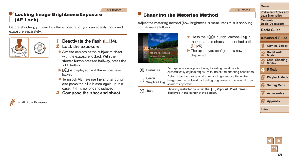 Canon PowerShot A2500 User Manual | Page 49 / 109