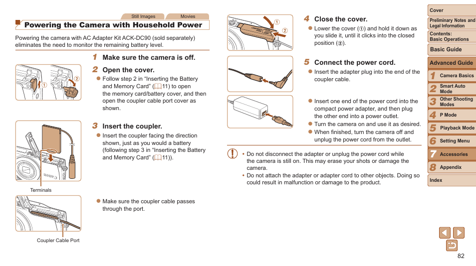 Canon PowerShot A2500 User Manual | Page 82 / 109