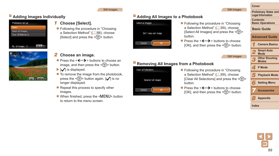 Canon PowerShot A2500 User Manual | Page 89 / 109