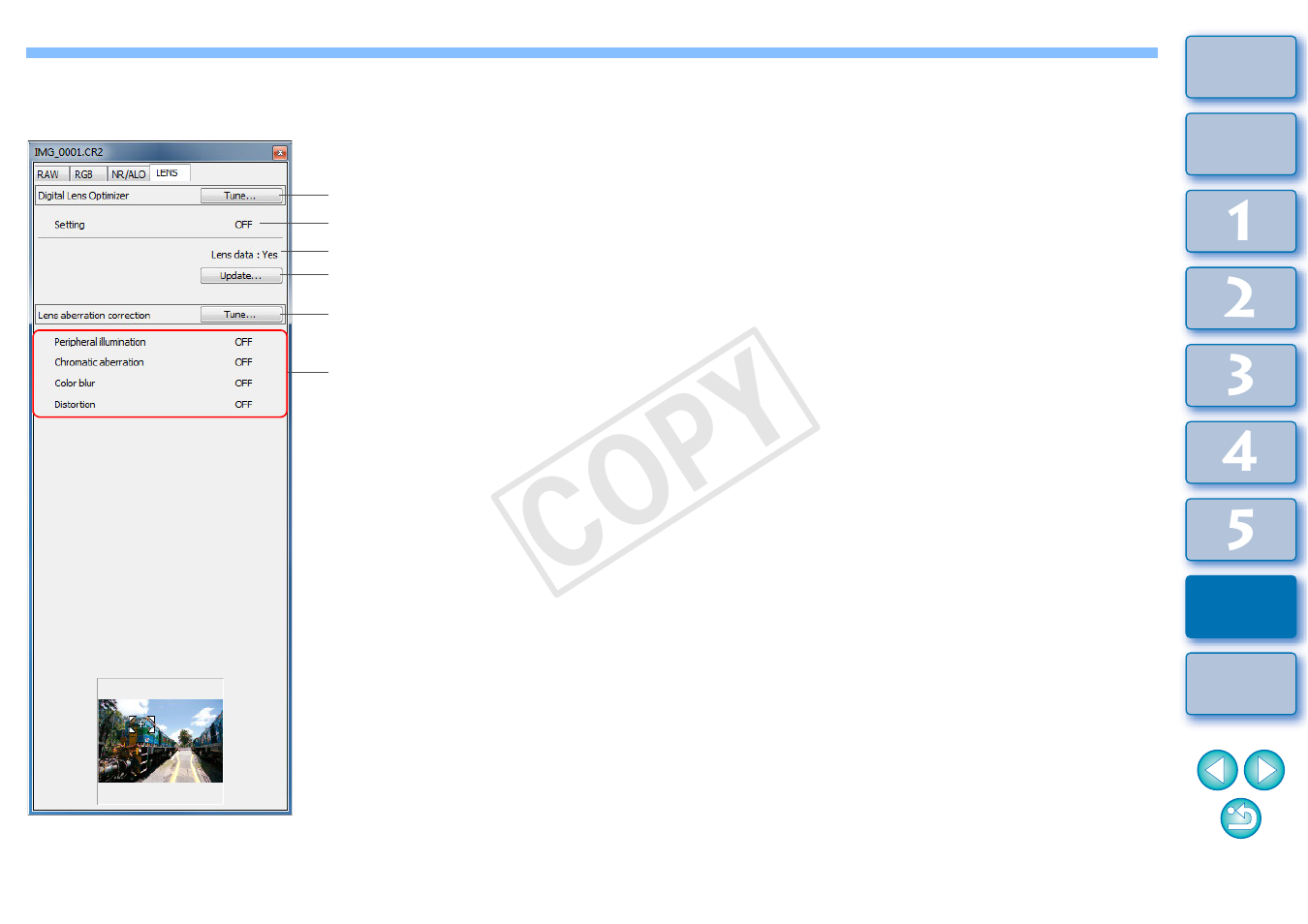 Cop y | Canon EOS Rebel T5 18-55 IS II Kit User Manual | Page 134 / 153