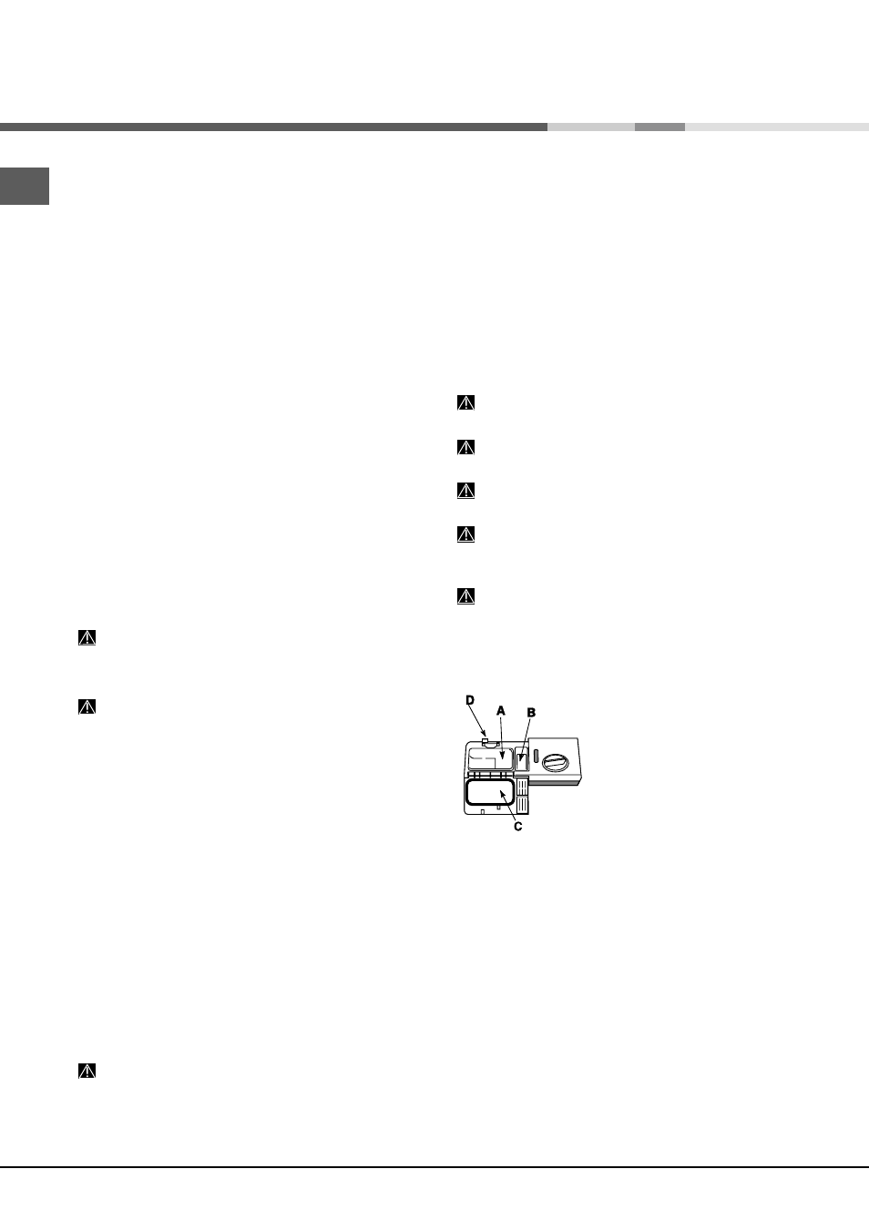 Mise en marche et utilisation | Hotpoint Ariston LSFA+ 935 User Manual | Page 30 / 84