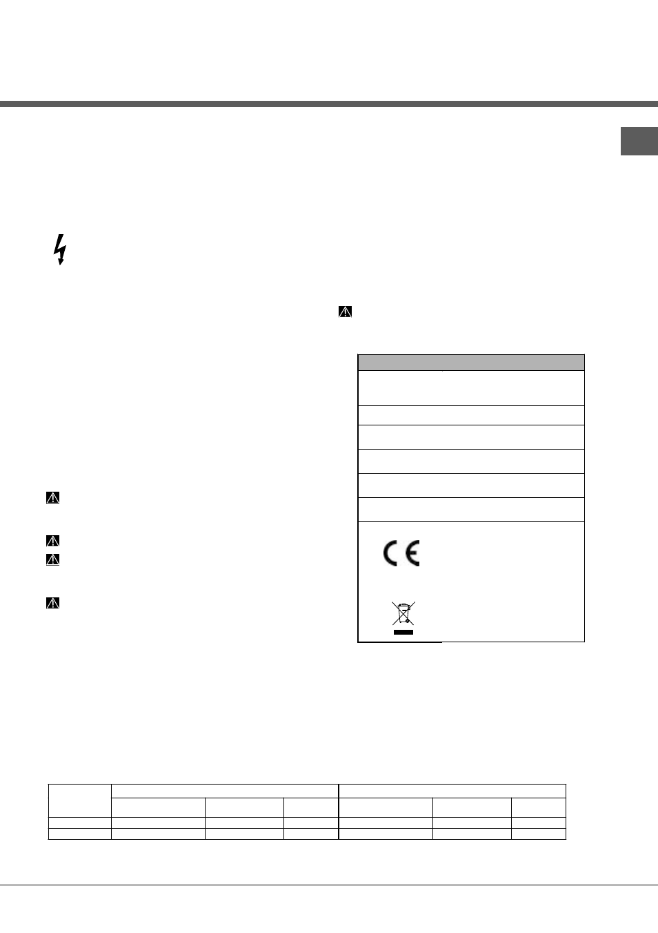 Conseils pour le premier lavage | Hotpoint Ariston LFS 114 User Manual | Page 27 / 84
