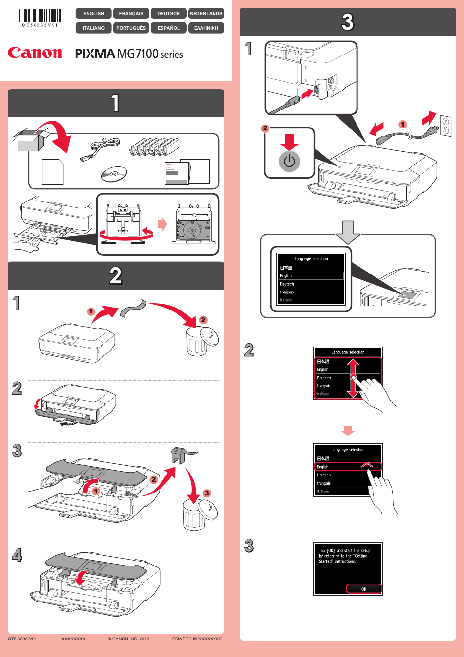 Canon PIXMA MG7150 User Manual | 4 pages