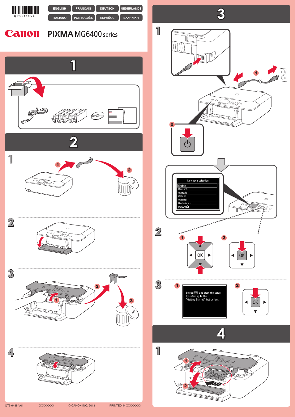 Canon PIXMA MG6450 User Manual | 4 pages
