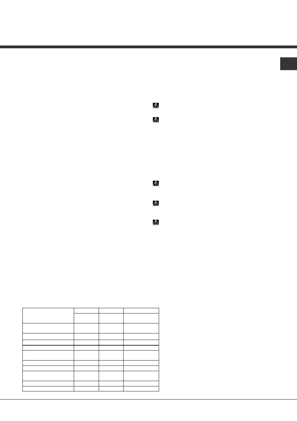 Spüloptionen | Hotpoint Ariston LFTA+ H204 HX User Manual | Page 43 / 84