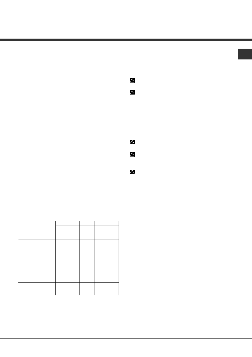 Afwasopties | Hotpoint Ariston LFTA+ H204 HX User Manual | Page 55 / 84