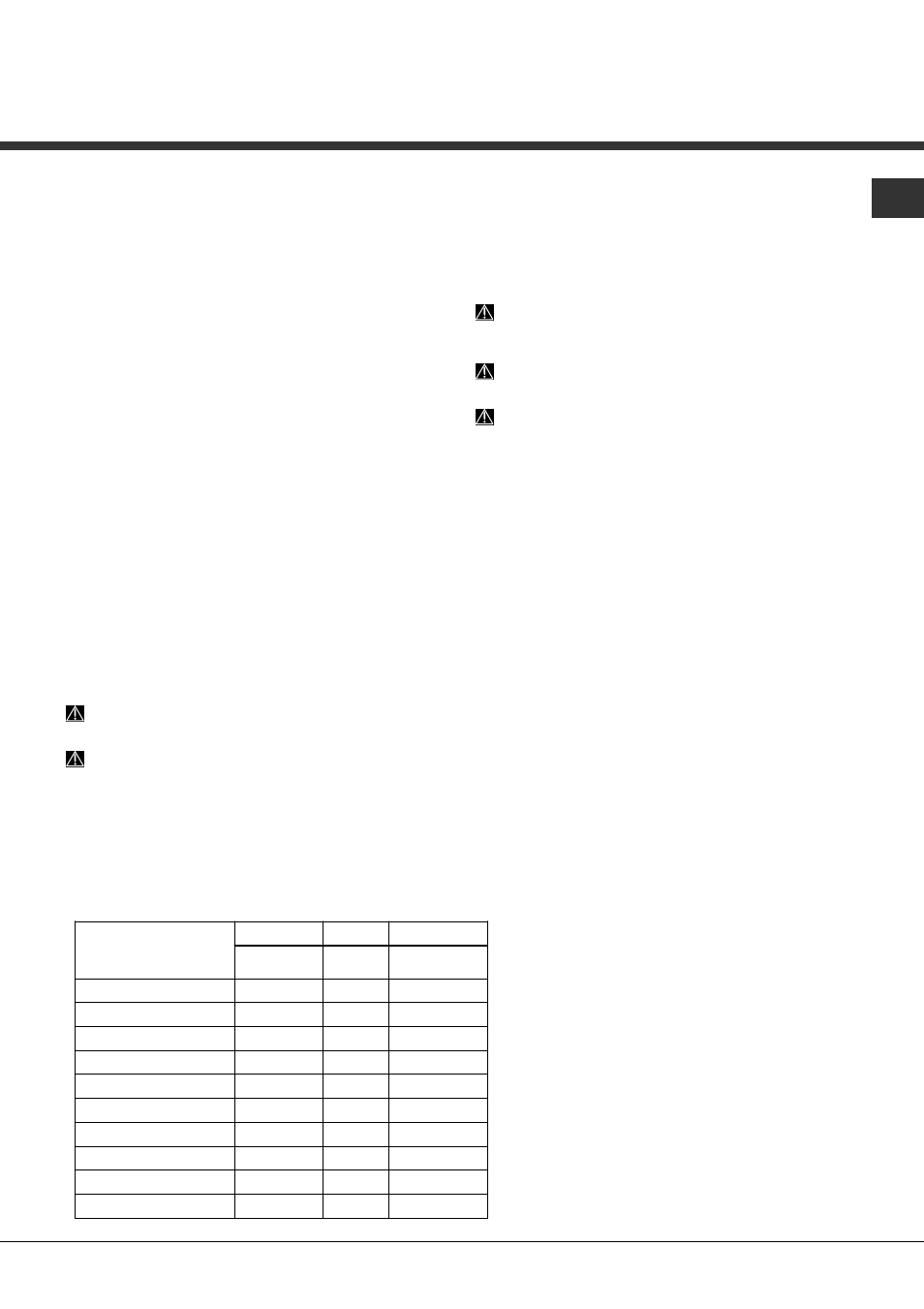Opciones de lavado | Hotpoint Ariston LFTA+ H204 HX User Manual | Page 67 / 84