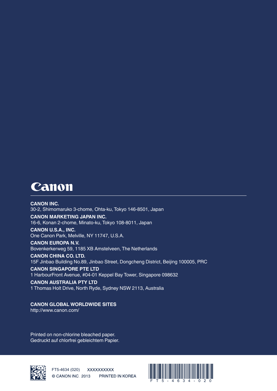 Canon i-SENSYS MF4870dn User Manual | Page 292 / 292