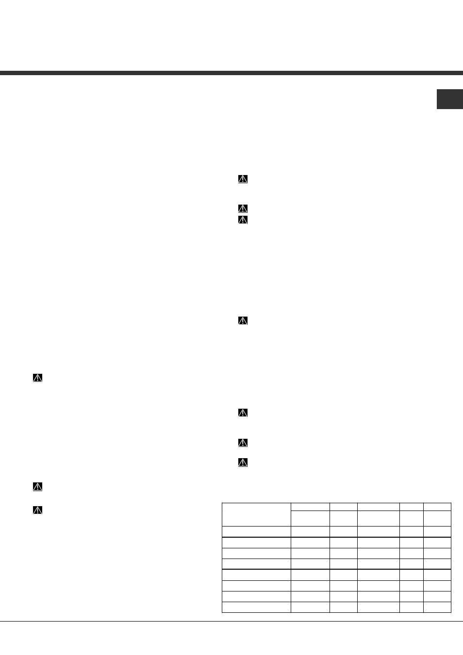Options de lavage | Hotpoint Ariston PFT 8H4X User Manual | Page 31 / 84