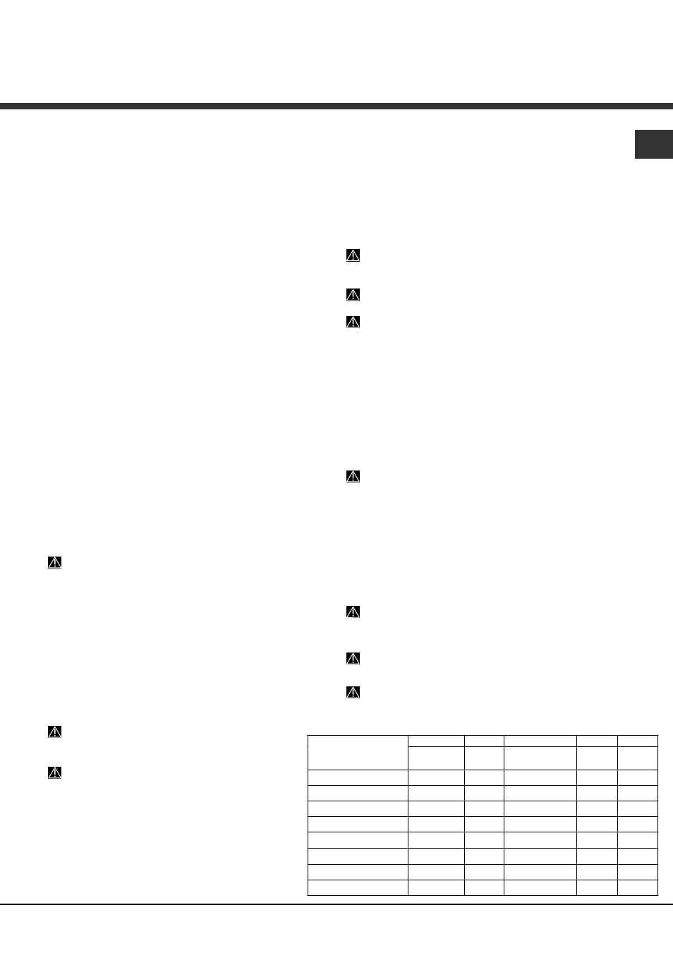 Opciones de lavado | Hotpoint Ariston PFT 8H4X User Manual | Page 55 / 84