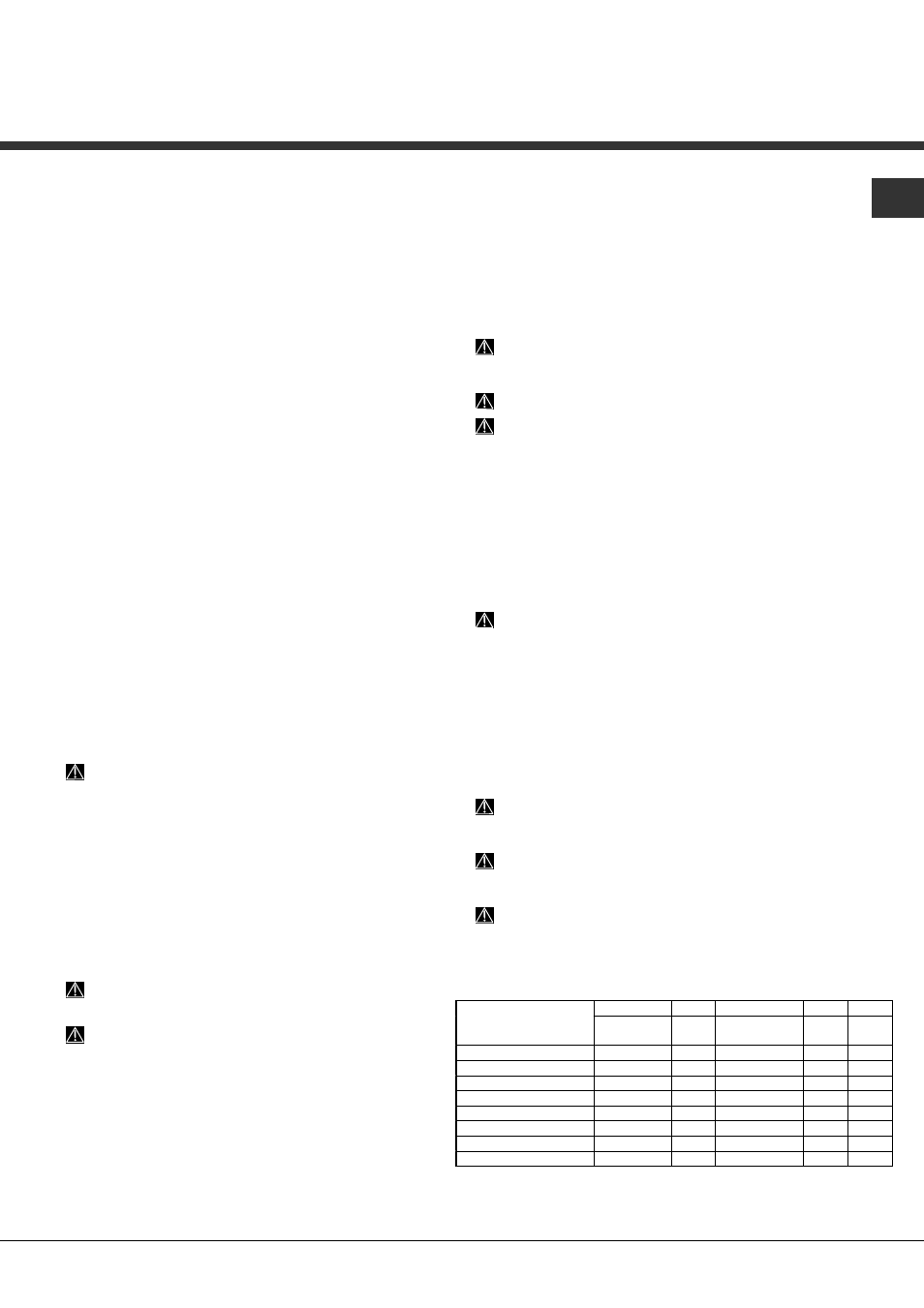 Opções de lavagem | Hotpoint Ariston PFT 8H4X User Manual | Page 67 / 84