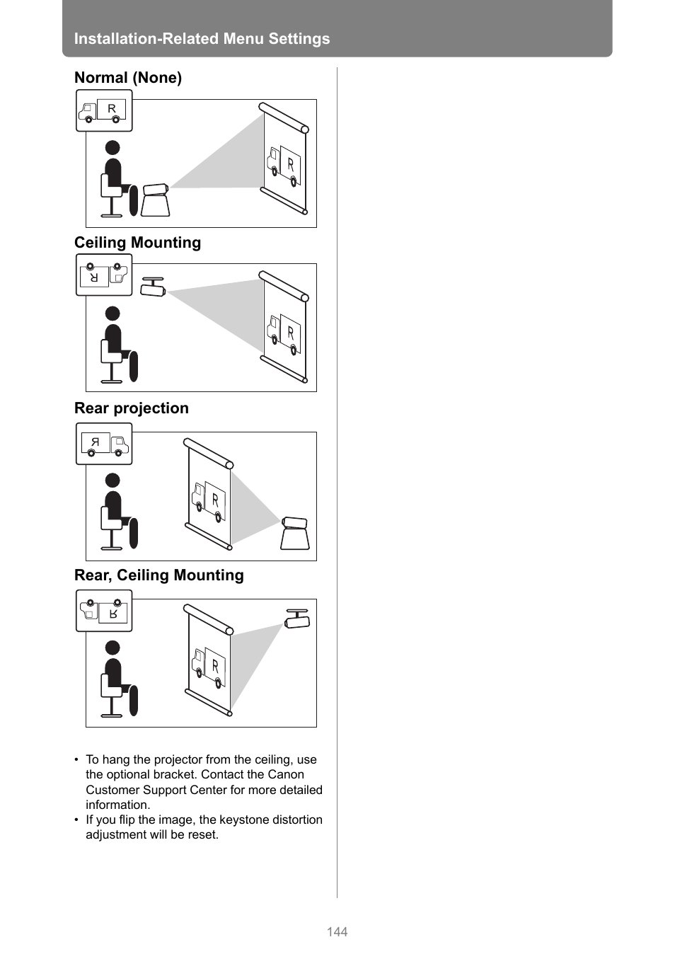 Canon XEED WUX450 User Manual | Page 144 / 308