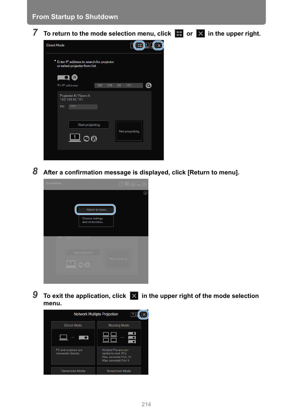 Canon XEED WUX450 User Manual | Page 214 / 308