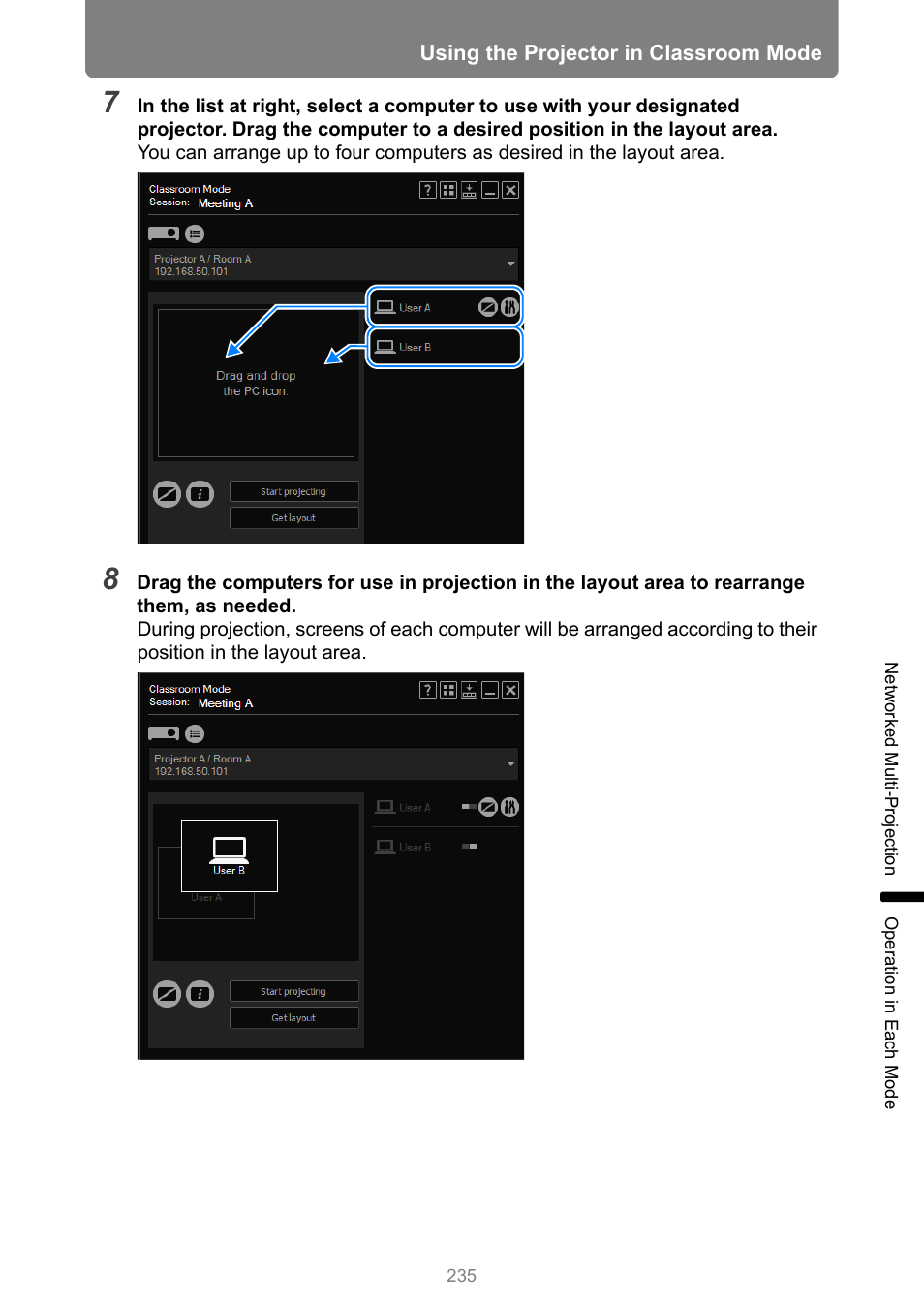 Canon XEED WUX450 User Manual | Page 235 / 308