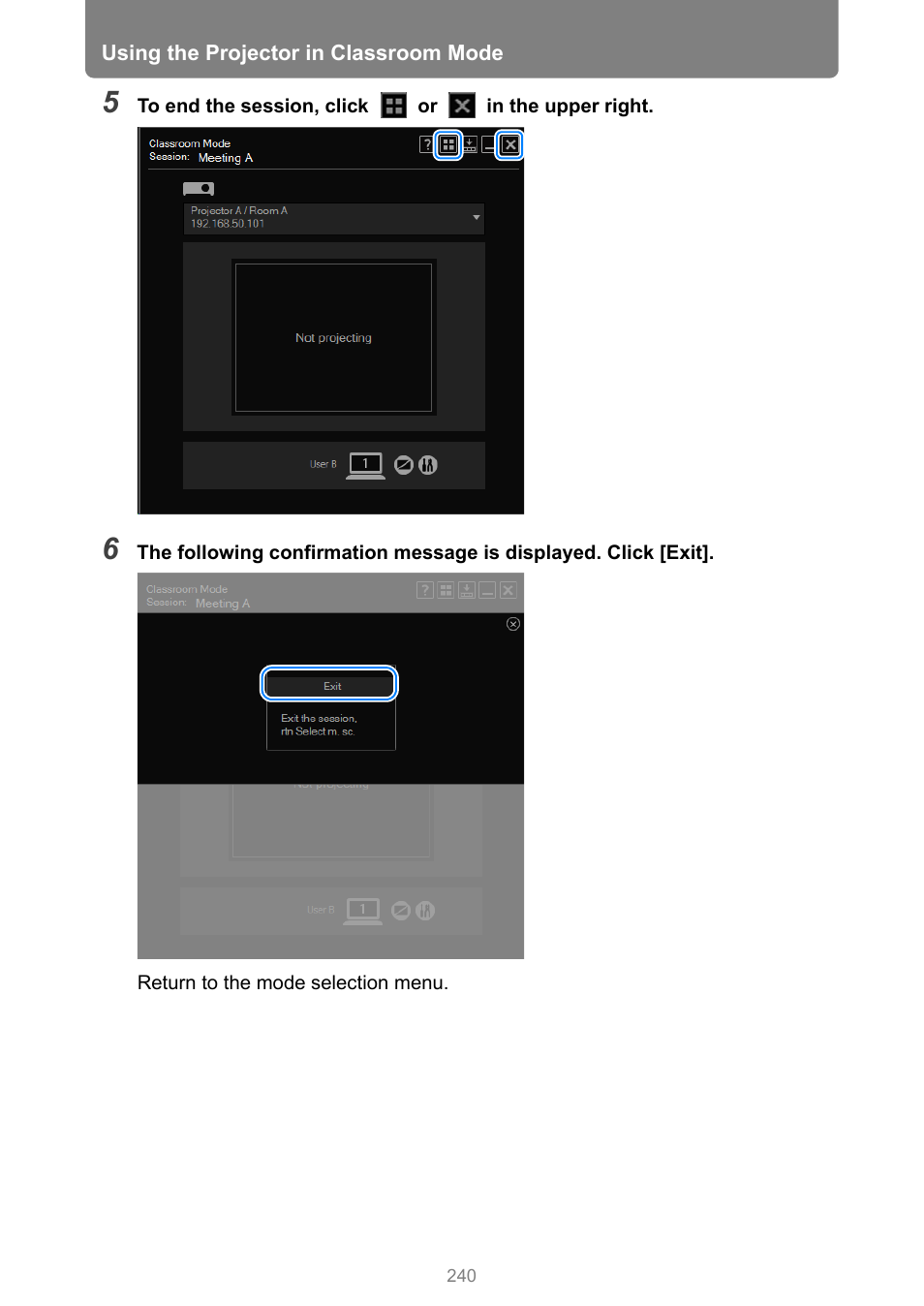 Canon XEED WUX450 User Manual | Page 240 / 308