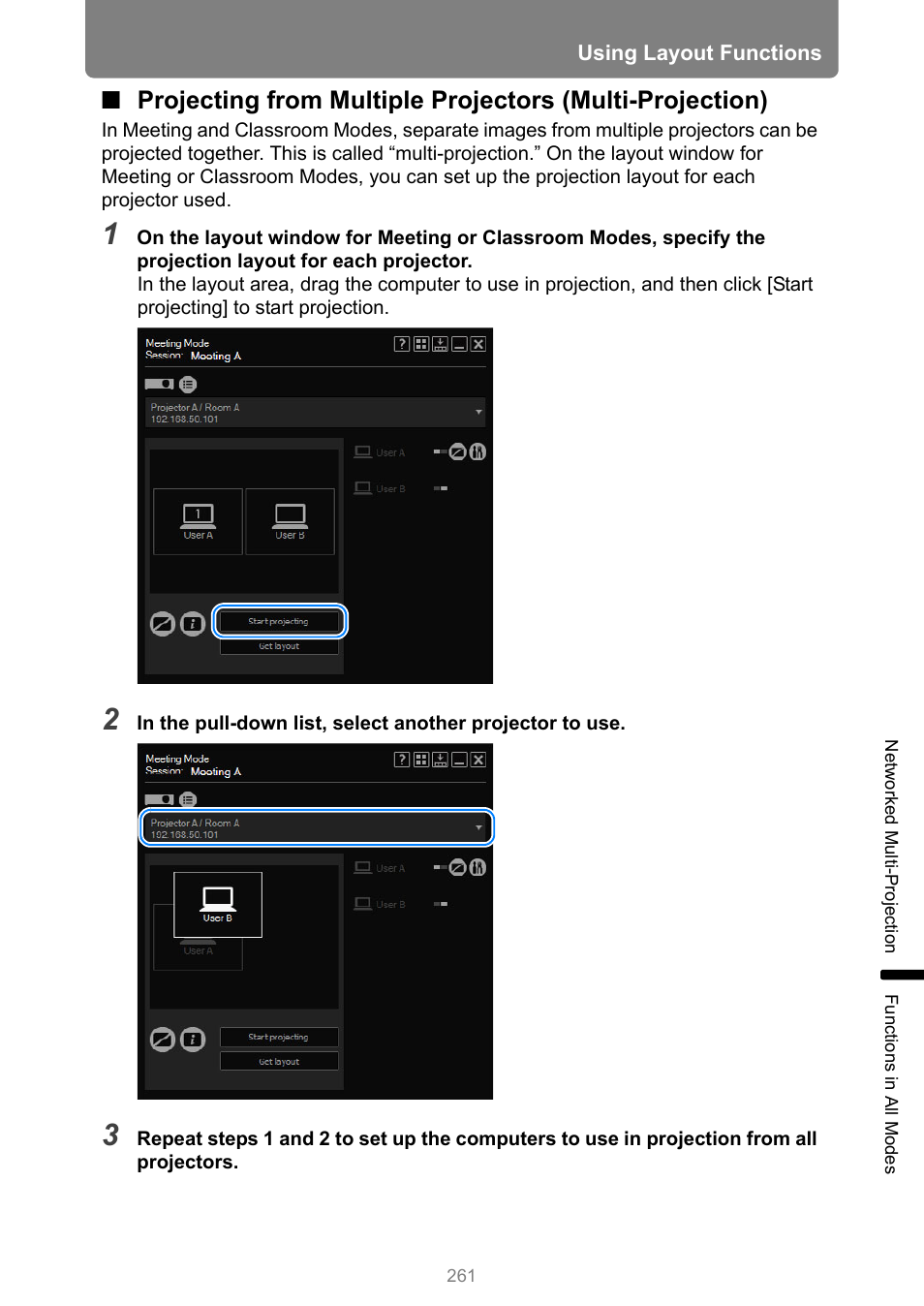 Canon XEED WUX450 User Manual | Page 261 / 308