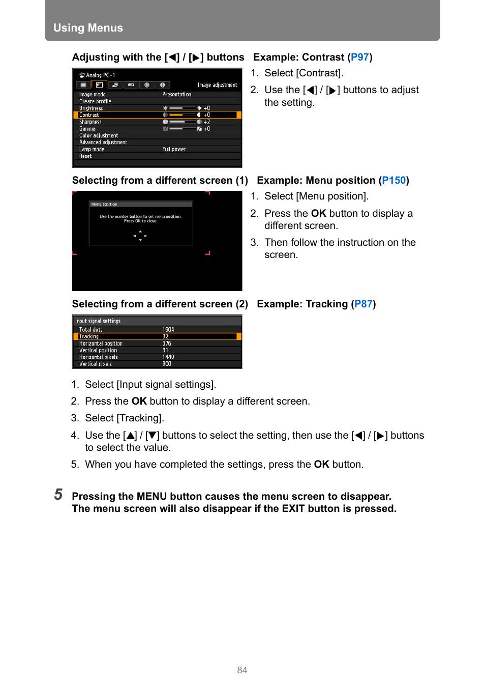 Button | Canon XEED WUX450 User Manual | Page 84 / 308