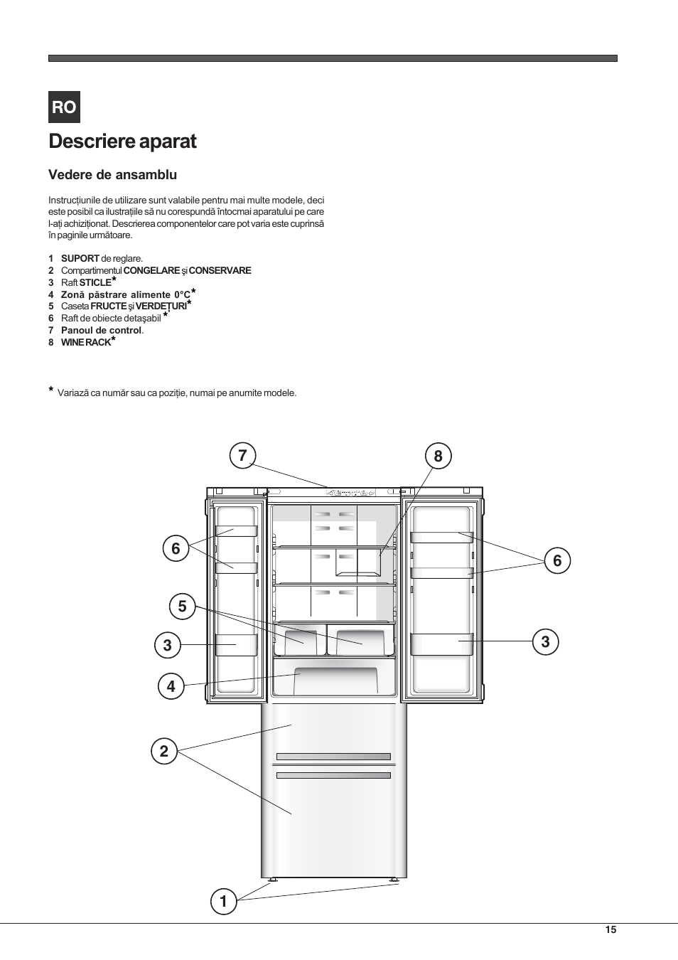 Hotpoint Ariston Combinato Quadrio E4D AAA X C User Manual | Page 15 / 52