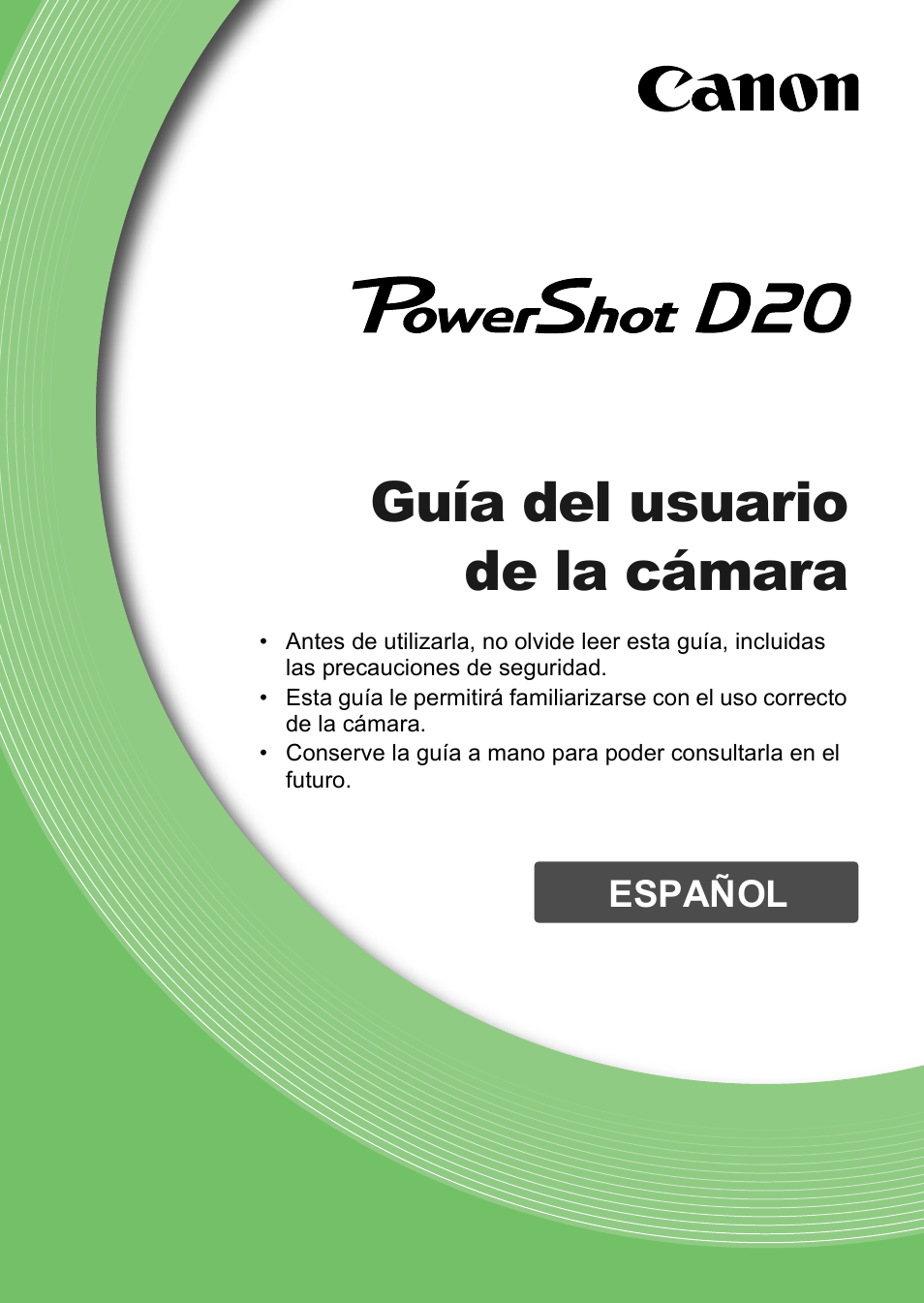 Canon PowerShot D20 User Manual | 221 pages