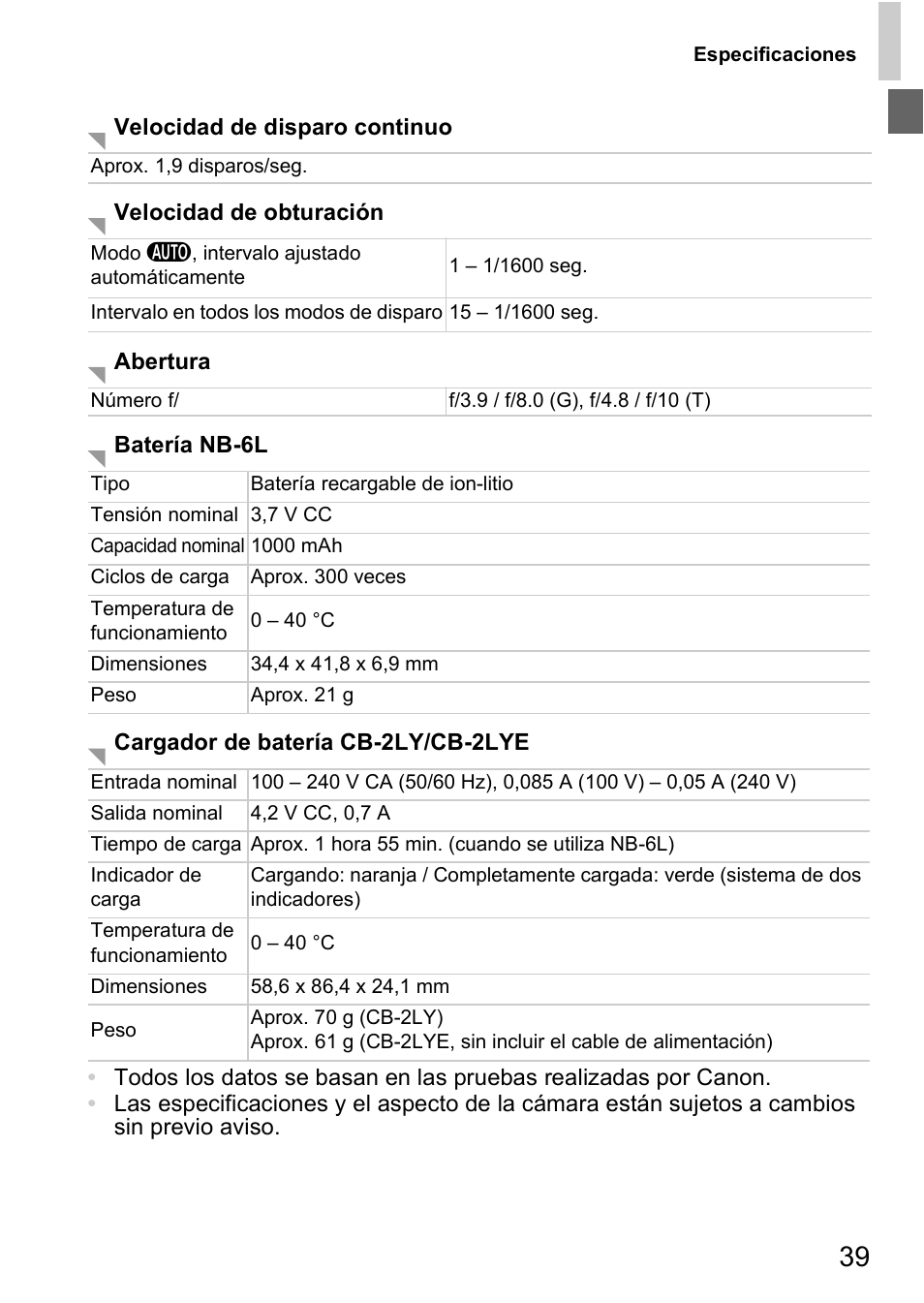 Canon PowerShot D20 User Manual | Page 39 / 221