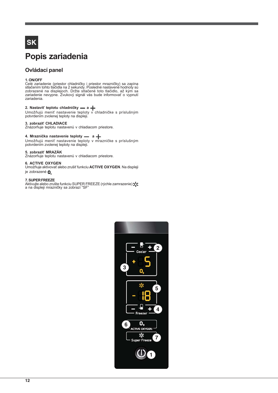 Hotpoint Ariston EBYH 18223 03 F User Manual | Page 12 / 64