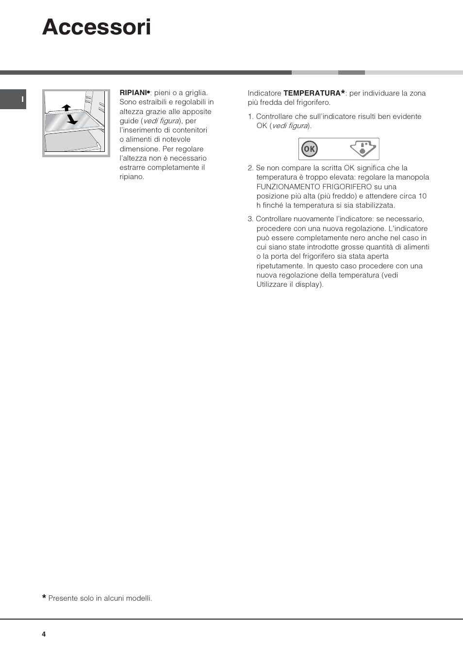 Accessori | Hotpoint Ariston Combinato SBM 1827V-HA User Manual | Page 4 / 72