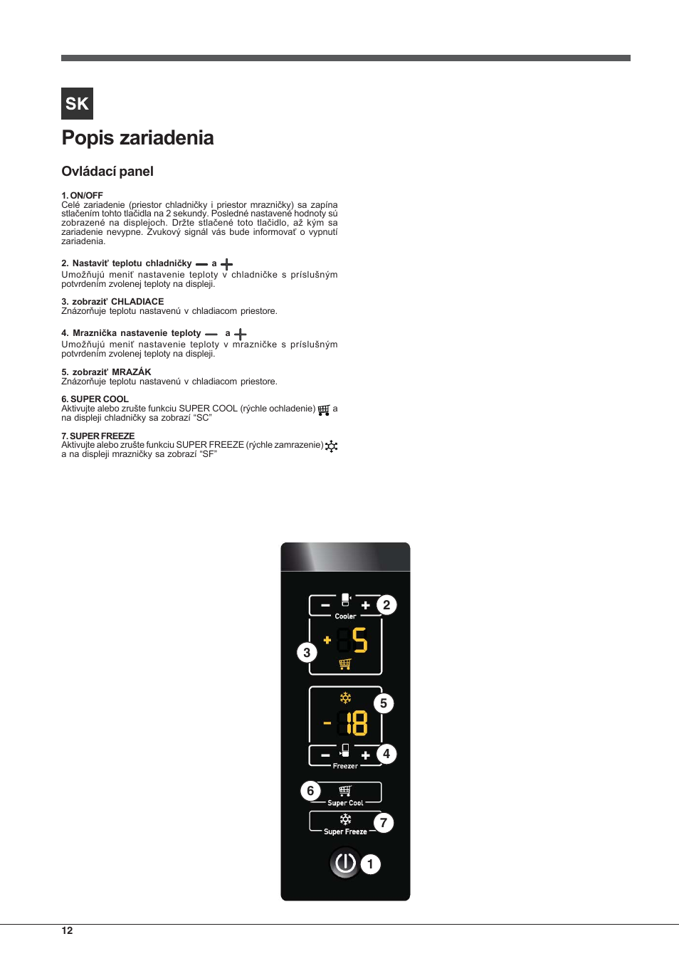 Hotpoint Ariston Combinato EBYH 20320 V User Manual | Page 12 / 64